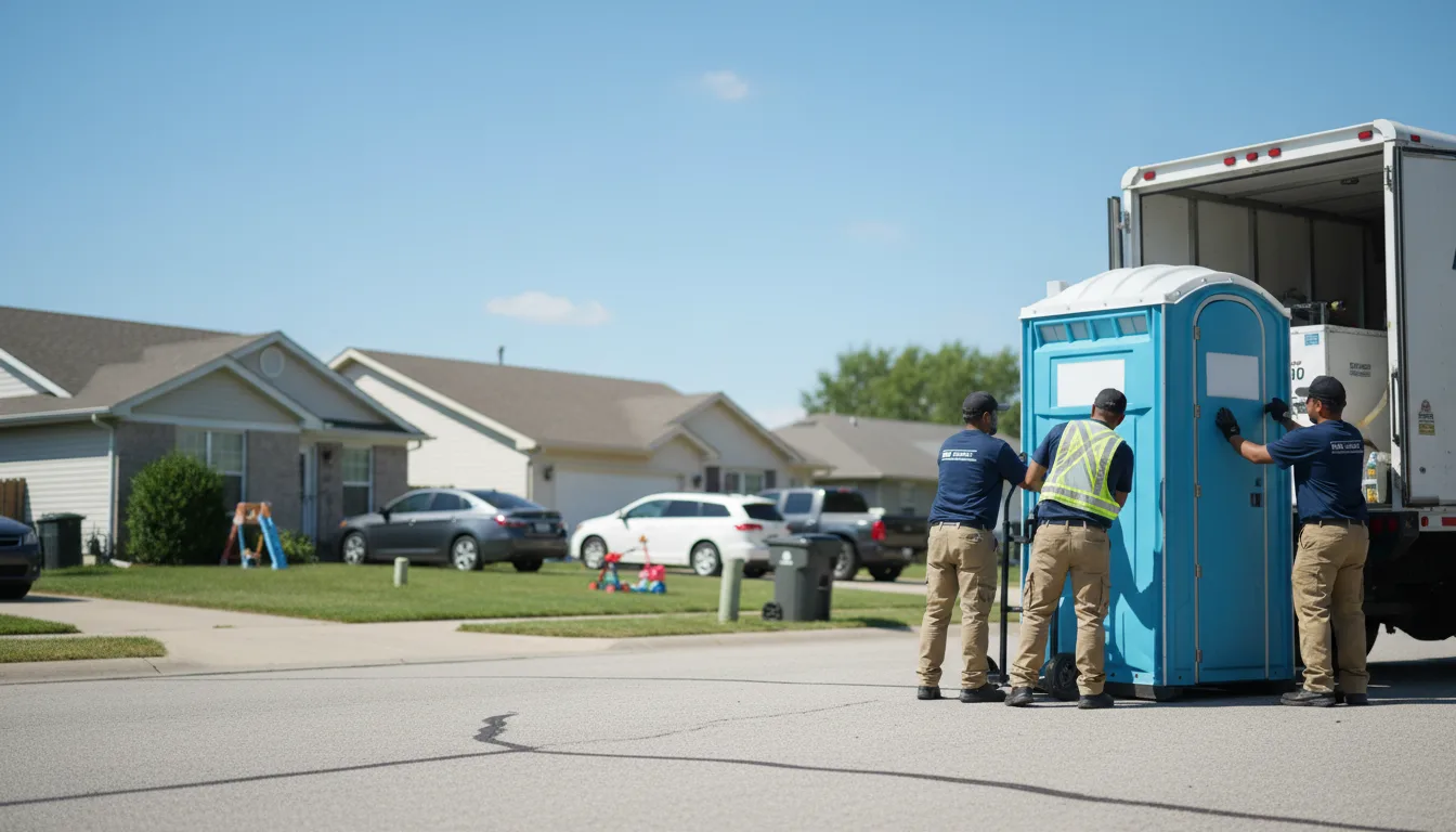 Standard Porta Potty Rentals in Berryton, KS near me